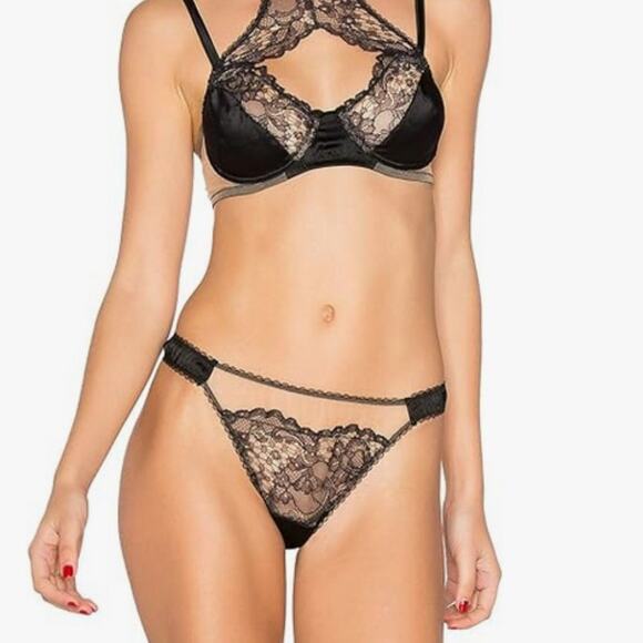 Else Yasmine Thong Black Size Large - Picture 1 of 1